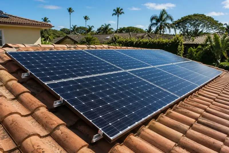 Installation de panneaux solaires à Bélesta